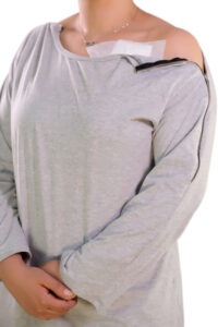 Shoulder & Chest Port Access T-Shirts