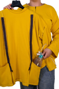 Mastectomy T-Shirts With Drain Pockets